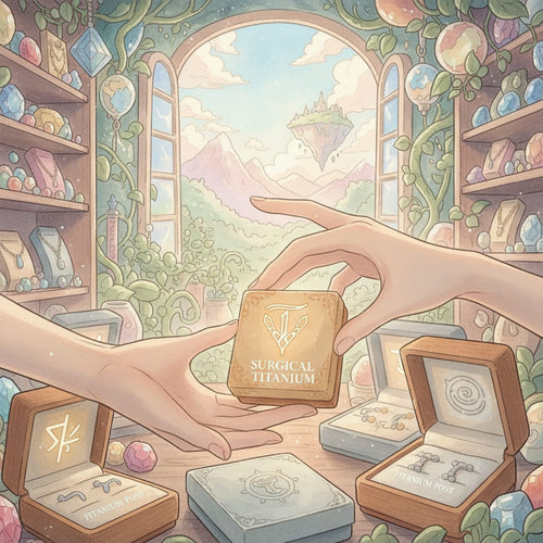 つけっぱなしのチタンピアスで入浴OK?結論と注意点