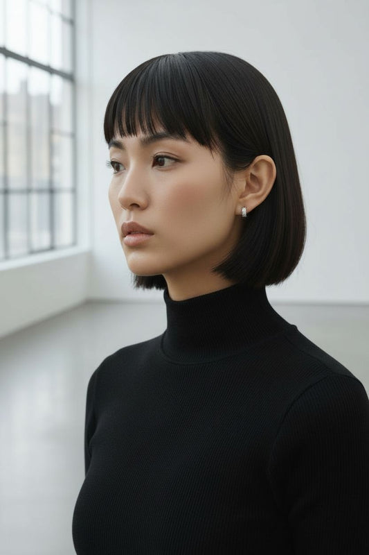 Glimmer Pave Huggie|グリマー・パヴェ フープ