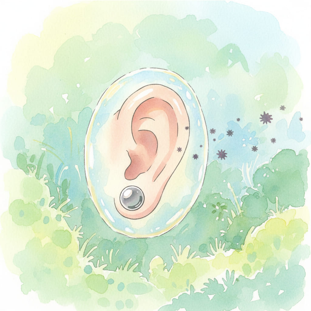 チタンのフックピアスはつけっぱなしでも平気？メリット・デメリット解説