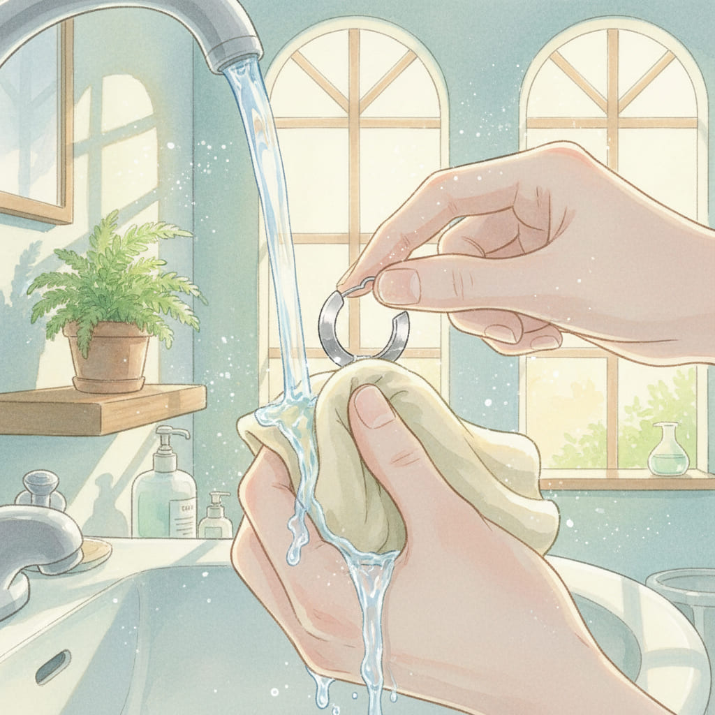 1mm軸のセカンドピアスはチタン製がおすすめ！