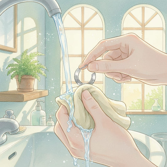 1mm軸のセカンドピアスはチタン製がおすすめ！