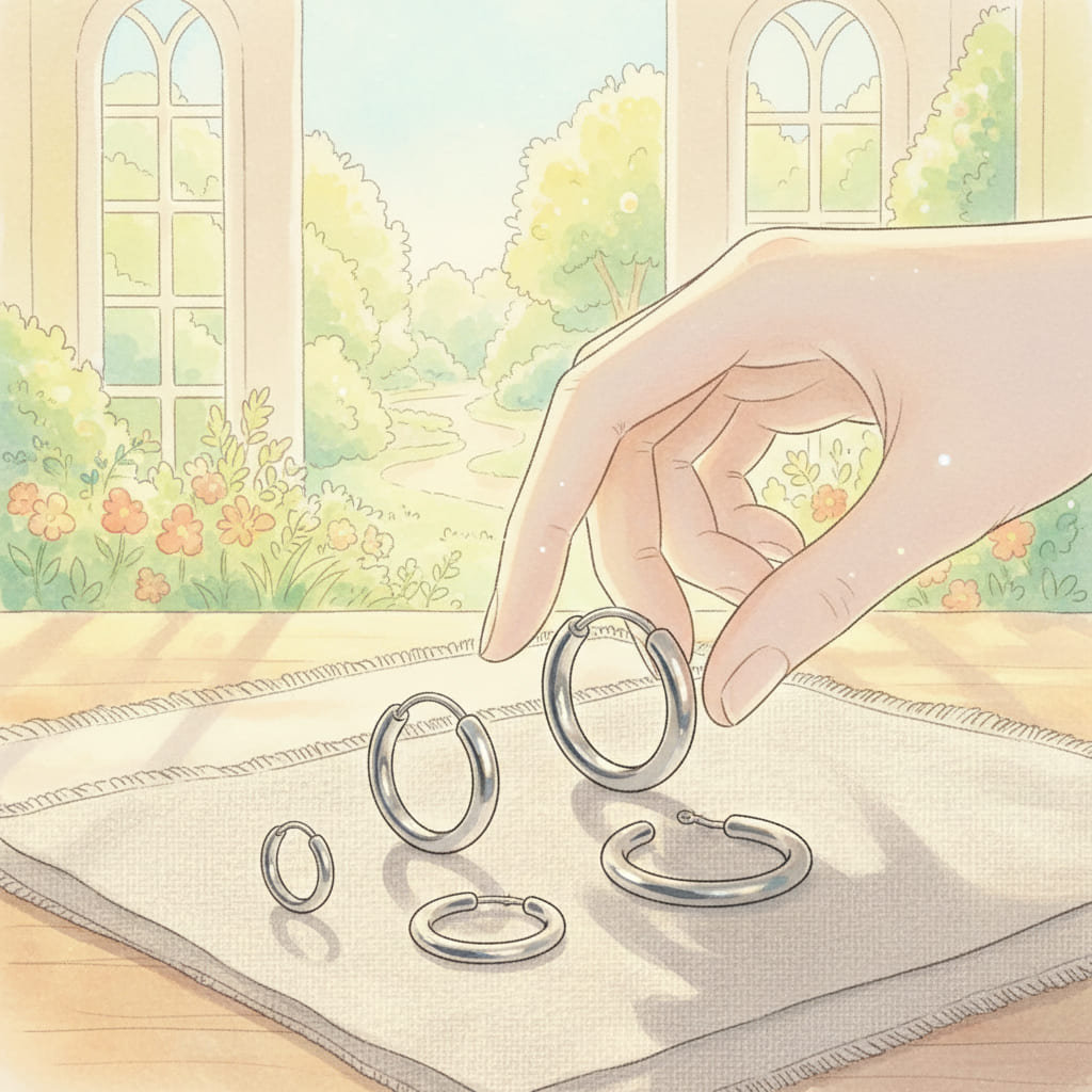 悪目立ちしないメンズ向けチタンピアスの名品選び