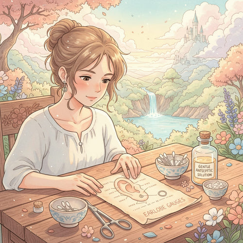 アルコールでの消毒はNG？チタンピアスの洗浄法