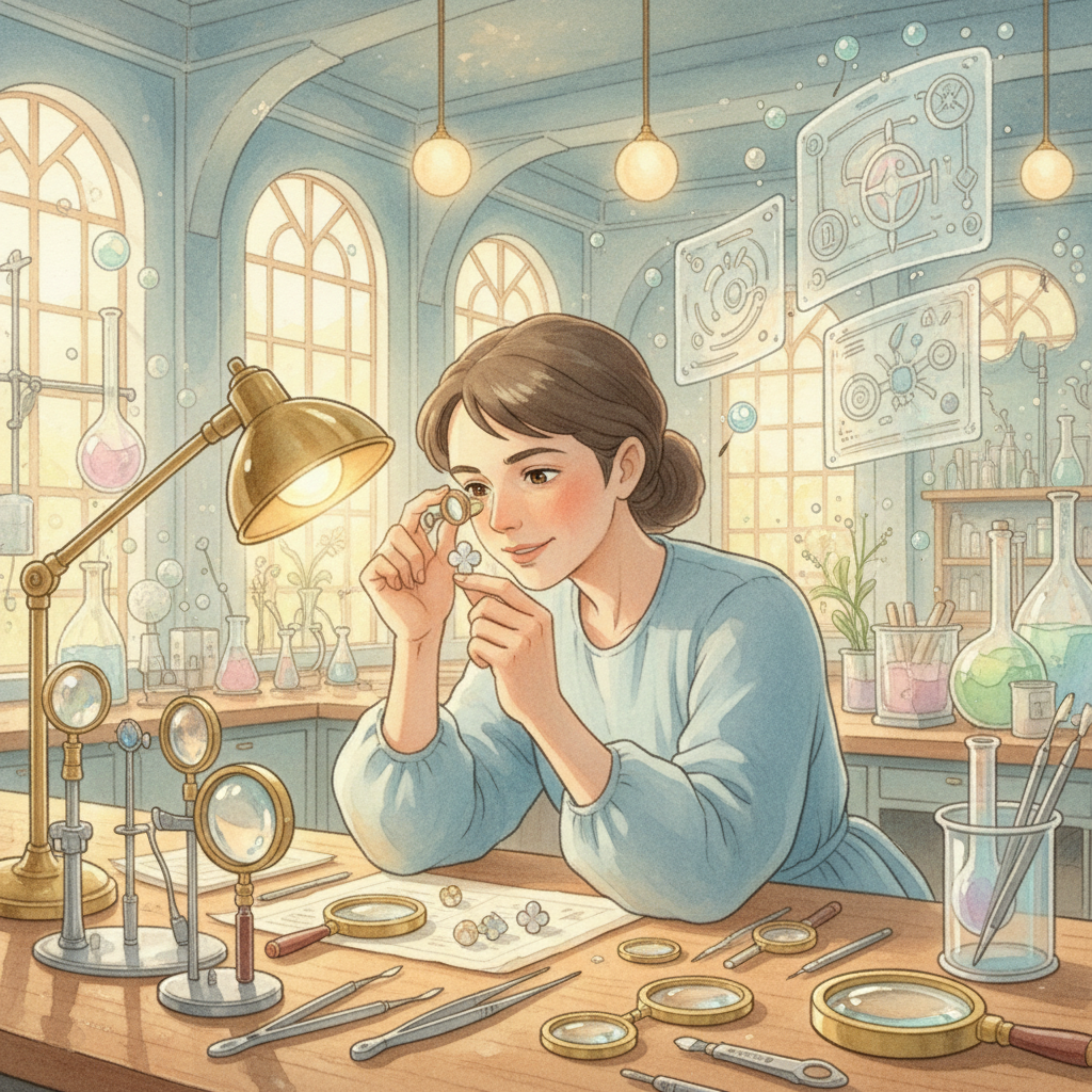 アメジストのチタンピアス｜石の意味とギフト提案